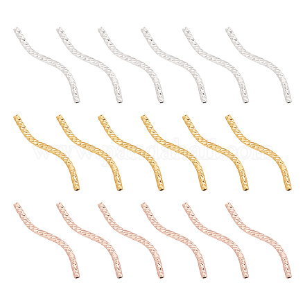 Стойки обшивки бисером латунной трубки KK-FH0001-19-1