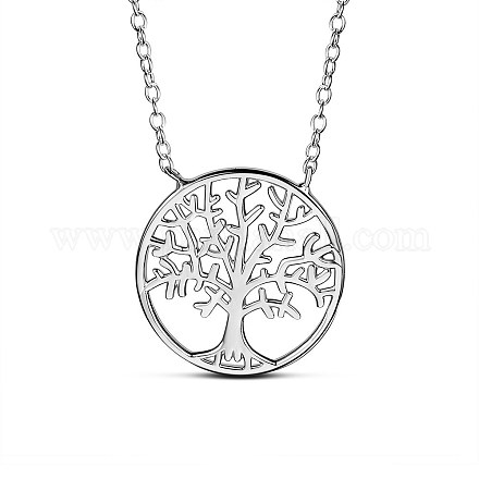 SHEGRACE Beautiful 925 Sterling Silver Pendant Necklace JN339A-1