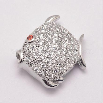 Sterling Silver Beads STER-P022-01-1