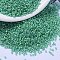 MIYUKI Delica Beads, Cylinder, Japanese Seed Beads, 11/0, (DB2053) Luminous Mermaid Green, 1.3x1.6mm, Hole: 0.8mm, about 100000pcs/500g