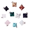 10Pcs 10 Style Natural & Synthetic Gemstone Pendants, with Platinum Brass Finding, Merkaba Star, 22~23x16.5~17x19mm, Hole: 6mm, 1pc/style