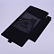 Cardboard Box, with PVC Clear Window, Rectangle, Black, 17.5x13.5x3.5cm