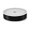 Baking Paint Iron Wire, Round, Black, 0.3mm, about 328.08 Feet(100m)/Roll