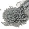 TOHO 8/0 Round Beads, Japanese Seed Beads, (1150) Translucent Grey, 3mm, Hole: 1mm, about 1110pcs/50g