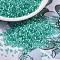 MIYUKI Delica Beads, Cylinder, Japanese Seed Beads, 11/0, (DB1812) Dyed Light Aqua Green Silk Satin, 1.3x1.6mm, Hole: 0.8mm, about 10000pcs/bag, 50g/bag