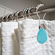 Olycraft 12 stücke eisen duschvorhang ringe für badezimmer HJEW-OC0001-23-5