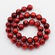 Natural  Coral Beads Strands DC101-8MM-1-2