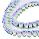 Chapelets de perle en pâte polymère manuel CLAY-N008-067-B01-3