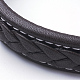 Braided Leather Cord Bracelets BJEW-F291-42B-2