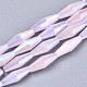 Electroplate Glass Beads Strands EGLA-S194-03A-B05-1