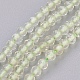 Chapelets de perles en préhnite naturelle G-F568-121-2mm-1