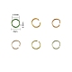 600pcs 6 anillos de salto de aluminio de colores ALUM-CJ0001-14-2