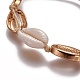Adjustable Necklaces & Bracelets Jewelry Sets SJEW-WH0002-01-6
