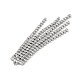 Alloy with Rhinestone Cup Chains Tassel Pendants EJEW-B036-04P-2