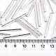Electroplate Glass Bugle Beads SEED-S043-02A-02-2