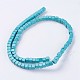 Synthetic Turquoise Beads Strands G-E456-01-4mm-2