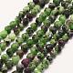Natural Ruby in Zoisite Beads Strands G-E359-13-6mm-2