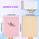 3d papillon pop up papier carte de voeux AJEW-WH0038-31-2