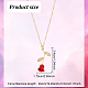 Anattasoul 3 шт. 3 цвета цинковый сплав Роза жизни кулон ожерелья набор для женщин NJEW-AN0001-24-2