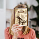 カスタムPVCプラスチッククリアスタンプ  DIYスクラップブッキング用  装飾的なフォトアルバム  カード作り  恐竜  160x110x3mm DIY-WH0448-0480-5