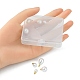 8pcs 4 styles de breloques de perles d'imitation en plastique abs KK-YW0001-54-5