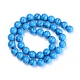 Synthetic Turquoise Beads Strand TURQ-H063-8mm-03-2
