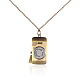 Сплав камера ожерелье кварц карманные часы WACH-N006-06-2