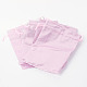 レクタングル布地バッグ  巾着付き  ピンク  23x16cm ABAG-UK0003-23x16-11-2