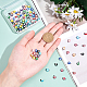 Nbeads 100Pcs 10 Colors 304 Stainless Steel Enamel Charms STAS-NB0001-12-3