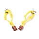Conjuntos de pulseras de cordón de poliéster y spandex BJEW-JB06367-06-6