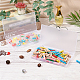 SUPERFINDINGS 4 Pack Clear Plastic Beads Storage Containers Boxes with Lids 18.7x10.3x1.8cm Small Rectangle Plastic Organizer Storage Cases for Beads Cards Cotton Swab Ornaments Craft CON-WH0073-73-4
