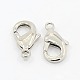 Grade AA Brass Lobster Claw Clasps for Jewelry Necklace Bracelet Making KK-M007-A-P-NR-2