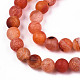 Natural Crackle Agate Beads Strands G-S373-002B-6mm-3