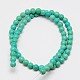 Chapelets de perles en turquoise synthétique TURQ-G106-10mm-02D-4