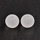 Perles de boule en acrylique transparente FACR-R021-8mm-16-1