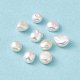 Barocke natürliche Keshi-Perlenperlen PEAR-N020-P38-1
