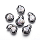 Perlas barrocas naturales perlas cultivadas de agua dulce PEAR-F011-29B-1