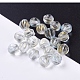 Perles en verre transparentes GLAA-L027-K03-1