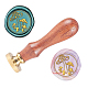 Wax Seal Stamp Set AJEW-WH0208-411-1