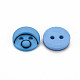 2-Rondelle botones de plástico BUTT-N018-014-2