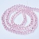 Chapelets de perles en verre électroplaqué EGLA-A034-T3mm-B12-2