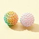 50 pz 5 colori perle acriliche imitazione perla OACR-FS0001-18-3