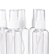 Benecreat 60ml transparente nachfüllbare Sprühflasche aus Kunststoff für Haustiere MRMJ-BC0001-51-8