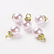 Ciondoli perla d'epoca acrilica IFIN-G068-12mm-02G-1