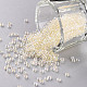 11/0 Grade A Transparent Glass Seed Beads X-SEED-N001-E-301-1