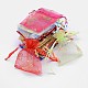 Gold Stamping Butterfly Rectangle Organza Gift Bags OP-L006A-02-1
