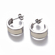 304 Stainless Steel Stud Earrings X-EJEW-O089-05P-A-1
