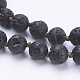 Collane di perline in pietra lavica naturale NJEW-P202-36-A18-2