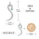 SHEGRACE Brass Stud Earrings JE801A-7