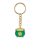 Porte-clés pendentif en alliage d'émail KEYC-JKC00622-03-1